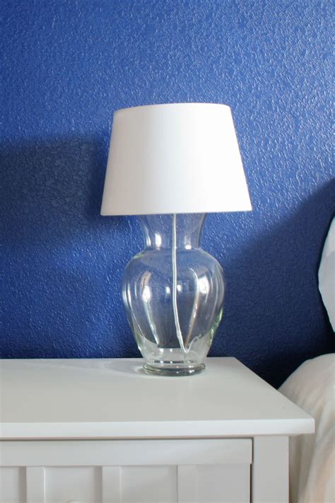 Diy Glass Vase Lamp Vase Lamp Diy Table Lamp Diy Glass