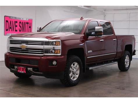 15 Chevy Silverado 3500hd High Country Crew Cab 4x4 Leather Heated Seats Sunroof