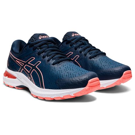 Asics Gt 2000 Sx Womens Training Shoes French Bluesun Coral Sportitude