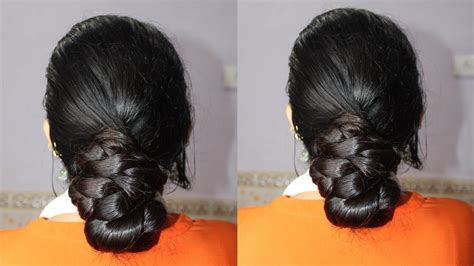 Braided Bun For Oily Hair Hairstyle For Oily Hair YouTube