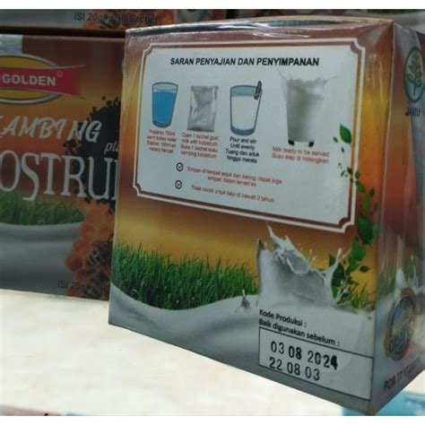 Jual Eta Golden Kolostrum Susu Kambing Etawa Herbal Shopee Indonesia