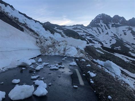 Hautes Alpes Le Galibier fermé encore tout le week end au minimum