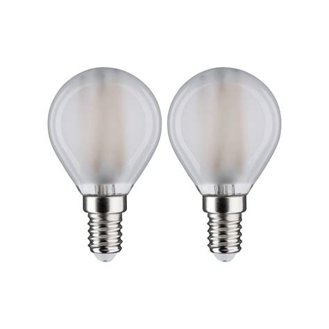 Paulmann LED Tropfen Filament E14 230V 2x470lm 2x4 8W 4000K Matt