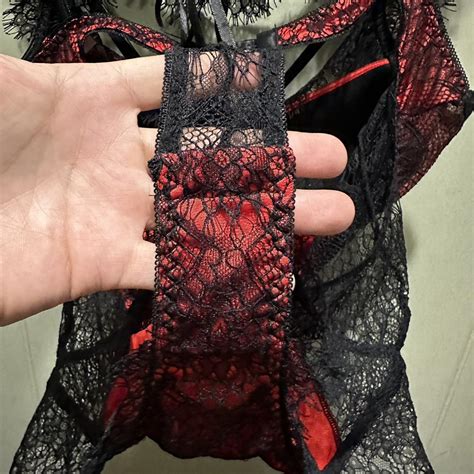 Dreamgirl Lingerie Lace Embroidered Sexy Babydoll Depop