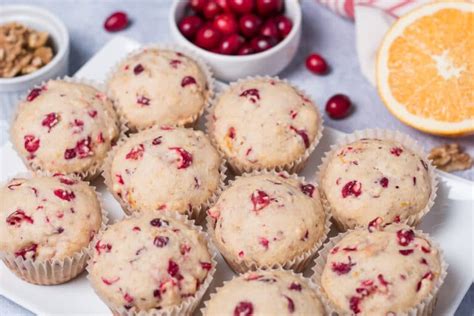 Vegan Cranberry Orange Muffins A Plantiful Path