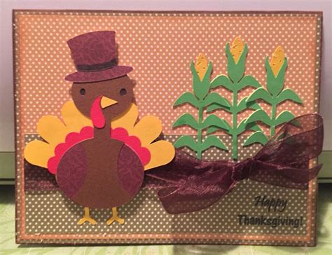 Cricut Thanksgiving Card Create A Critter And Just Because Cards