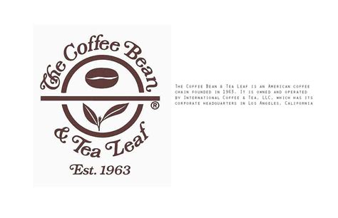 Coffee Bean Tea Leaf Brand Identity On Behance