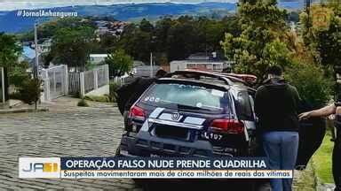 JA 1ª Edição Operação prende quatro pessoas suspeitas do golpe do