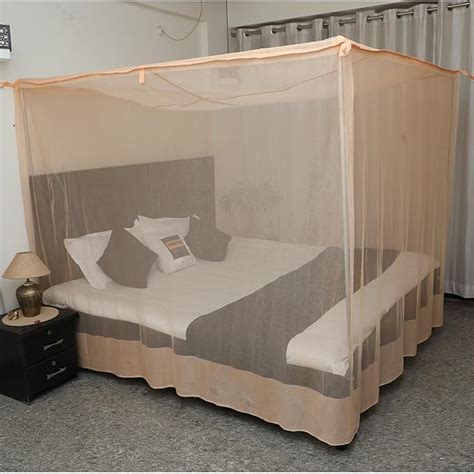 Embossed Luxury Mosquito Net For Double To King Size Bed Canopy