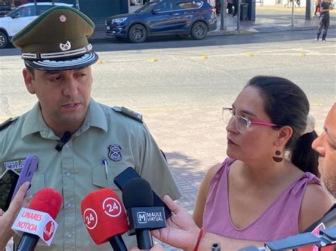 Linares Delegada Presidencial Provincial Junto A Carabineros