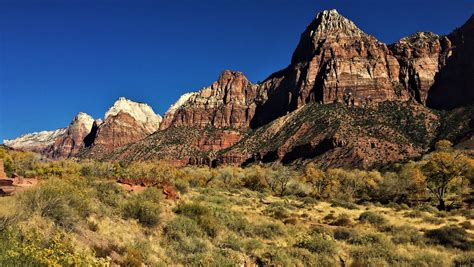 Elevation Of Zion National Park Ut Usa Topographic Map Altitude Map