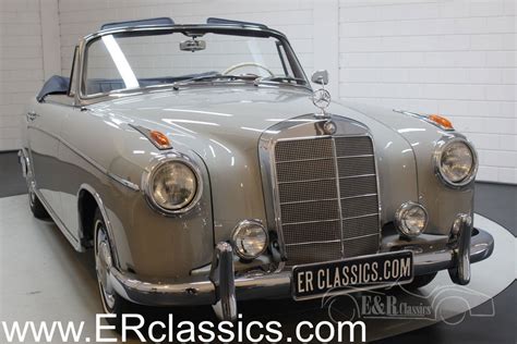 Mercedes-Benz 220 SE Convertible Ponton 1960 for sale at ERclassics