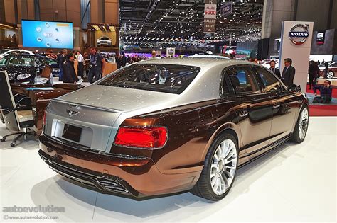 Mansory Presents Tuning Kit For Bentley Flying Spur In Geneva Live