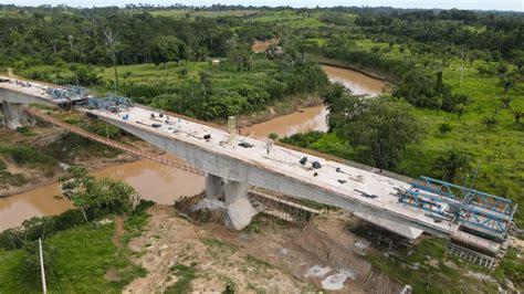 Ponte do Anel Viário atinge 80 e deve garantir novo acesso entre