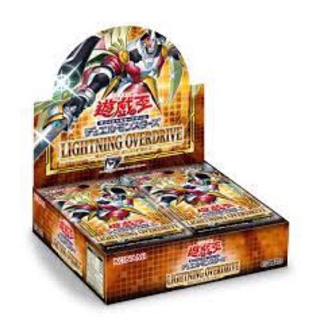 Yu Gi Oh Lightning Overdrive Booster Box Shopee Thailand