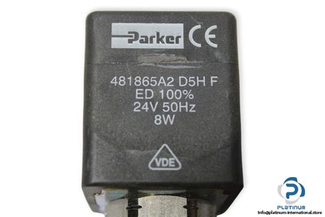 Parker B Single Solenoid Valve Platinum International