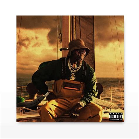 Lil Yachty Lil Boat 3 Album Cover Canvas Poster Rapper Pop Etsy