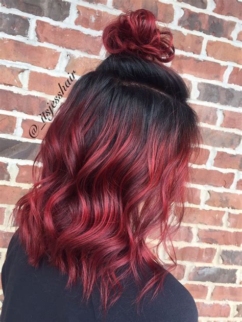 Red Hair With Shadow Root - ROOTSA