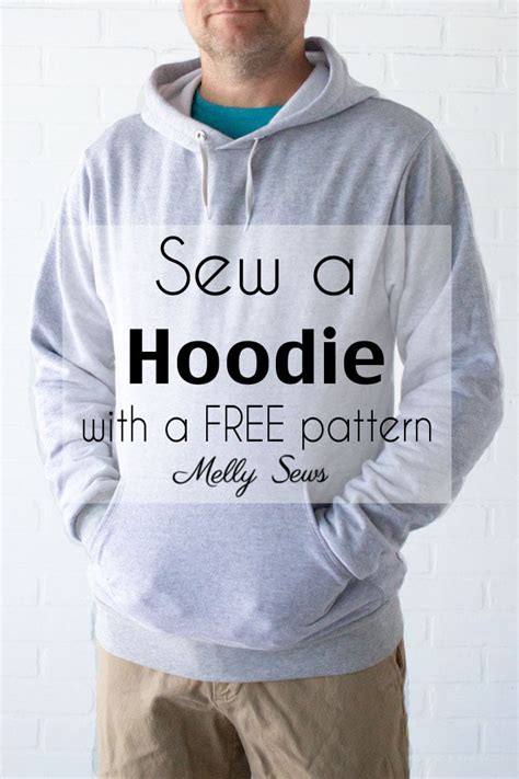 How To Sew A Hoodie Diy Detailed Video Tutorial Included Melly Sews