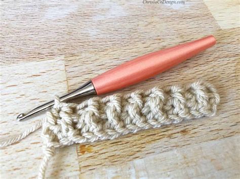 Front Post Half Double Crochet Stitch Tutorial – ChristaCoDesign