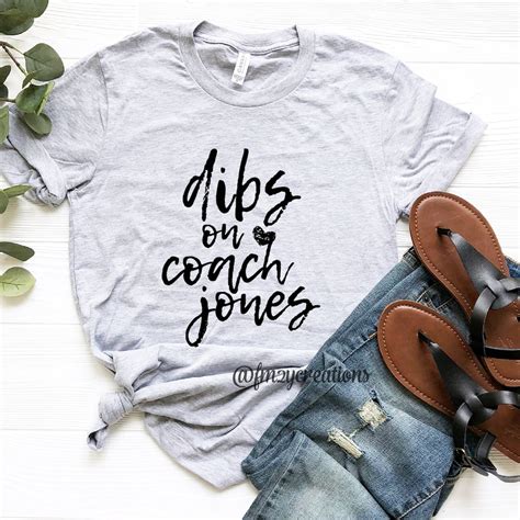 Coach S Wife Shirt Custom Coach Shirt Dibs On The Etsy