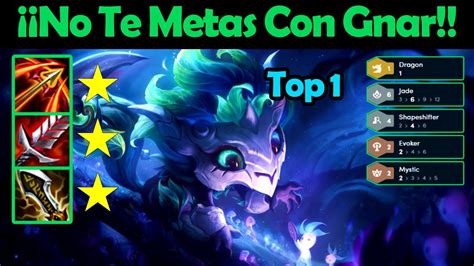 Gnar 6 Jade 4 Cambiaformas Es Imparable TFT Set 7 YouTube