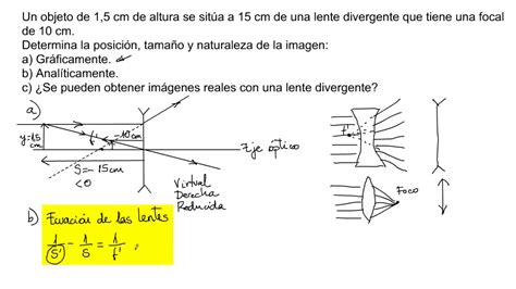 Venta Ejercicios Resueltos De Lentes Convergentes Y Divergentes En