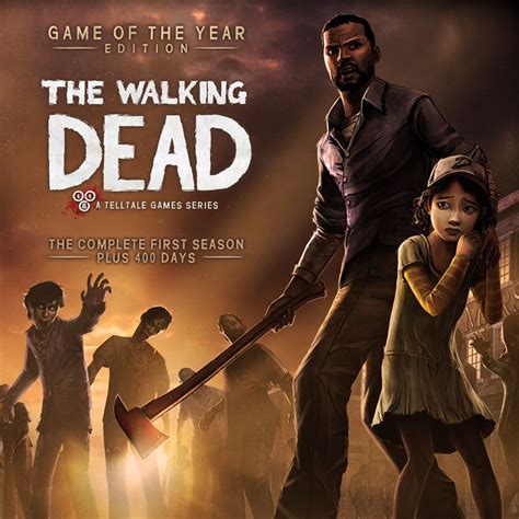 The Walking Dead The Complete First Season Plus 400 Days 2014 Playstation 3 Box Cover Art