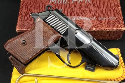 Walther Manurhin Model Ppk 32 Acp765mm Sada Semi Automatic Pistol