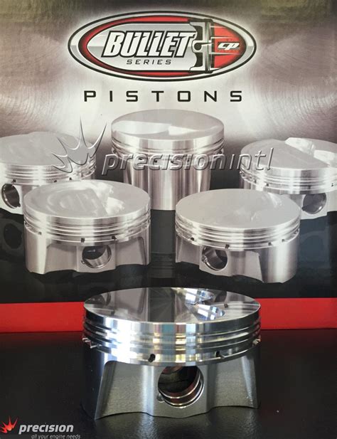 Cp Pistons Bf6160 Std Bullet 4125¨ Forged Pistons Flat Top Ford 351w