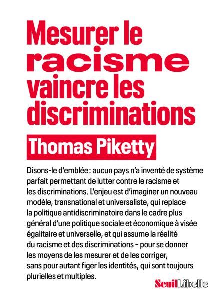 Mesurer Le Racisme Vaincre Les Discriminations EHESS