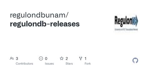 GitHub Regulondbunam Regulondb Releases