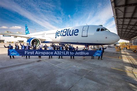 JetBlue Takes Delivery Of Its First Airspace A321LR In Hamburg