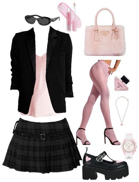 Wishlist 273 Pink Tights Outfit Shoplook