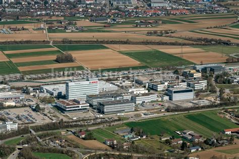 Luftbild Schwieberdingen Firmengelände Der Robert Bosch Gmbh In
