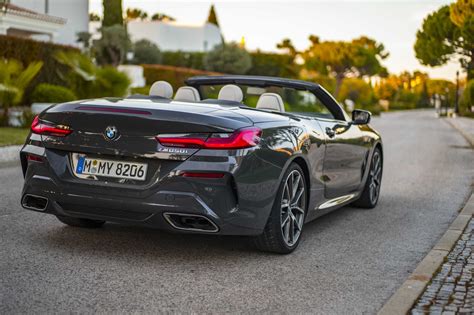 The New Bmw M850i Xdrive Convertible In Colour Dravit Grey Metallic And 20” M Light Alloy Wheels