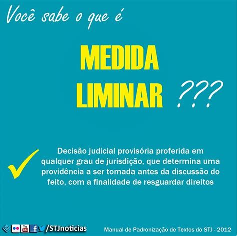 Você Sabe O Que é Medida Liminar Decisão Judicial Provisó Flickr