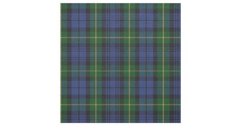 Clan Gordon Scottish Tartan Plaid Fabric | Zazzle