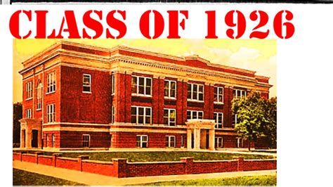 History Of Hillsborough High School Class Of 1926 Youtube