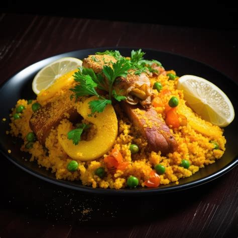 Premium Ai Image Traditional Brazilian Cuzcuz Brazilian Food Cous Cous