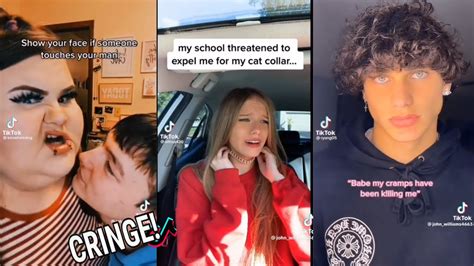 12 Minutes Of Reacting To Cringe POVs Tik Tok Compilation Pt 04 YouTube