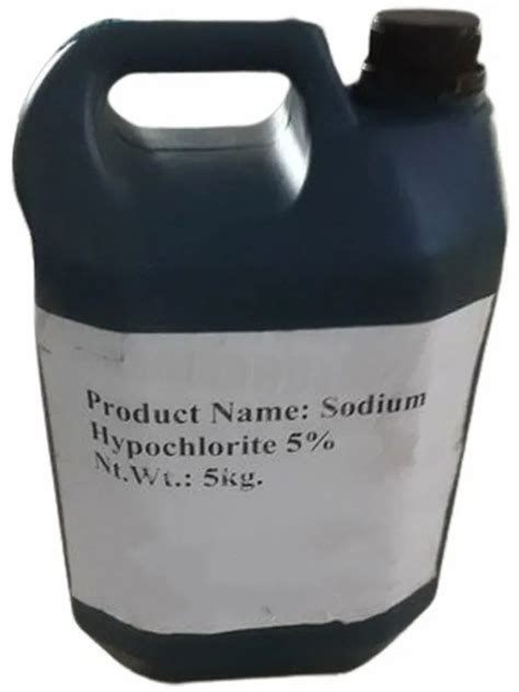 Liquid Sodium Hypochlorite 5 Liter 5 At Rs 750litre Sodium Hypochlorite In Ghaziabad Id