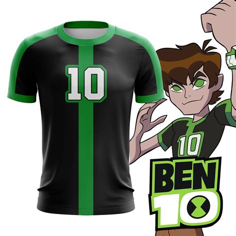 Camiseta Uniforme Ben Omniverse Dry Fit Escorrega O Pre O