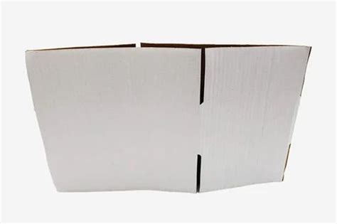 7 Ply Plain White Corrugated Box At Rs 48 Piece Muhammadpur Majri