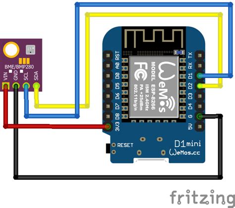 Bme280 Wemos D1 Mini Thiết Bị Đo Và Theo Dõi Thời Tiết Đơn Giản