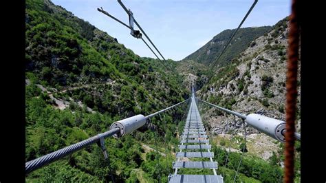 Il Ponte Tibetano Di Castelsaraceno Il Ponte Tibetano Dei Due