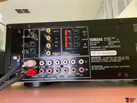 Yamaha R V Receiver In Excellent Condition Photo Us Audio Mart