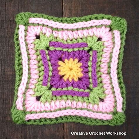 Ravelry Hip Hop Granny Square Pattern By Joanita Theron