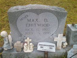 Maxie Dewey Max Chitwood Sr M Morial Find A Grave