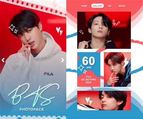 PHOTOPACK BTS FILA GO BEYOND 2020 By Hannavs999 On DeviantArt